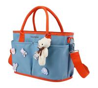 Diaper Tote Bag, Satchel Handbags for Women,Large Capacity Waterproof Handbags for Women | Diaper Bag Diaper Bag Diaper Bag Tote Travel Storage Nursery Storage, Blue, Se référer au descriptif