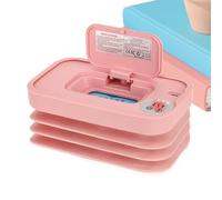 Diaper Warmer Wipes for Baby - Portable Diaper Wipe Warmer, USB Powered Wipe Dispenser | Foldable Travel Friendly Warmers for Camping, Car Trips, Road Journeys, Keeps Wipes Warm and Moist Baby Care