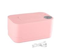 Diaper Wipe Warmer,Heated Constant Warmth Paper Towel Holder,Large Capacity Adjustable Temperature Portable Heated Wipes Dispenser - for Travel Home Bathroom