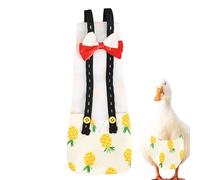 Diapers for Ducks,Pet Chicken Diaper | Reusable Duckling Diapers, Adjustable Pet Diaper with Bow Tie Poultry Nappies for Duck, Chicken