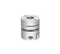 Diaphragm Coupling 1PC Aluminum Alloy Single Diaphragm Coupling Elastic Connector Ball Screw Step servo Motor Encoder Computer(6mm to 8mm)