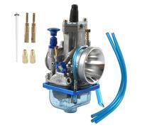 diaphragm gasket repair kit For 2T 4T For Koso Motocross For Karb Scooter ATV Red Blue For PWK24 26 28 30 34 Mm Motorcycle Carburetor Dirt Bike With Power Jet(BLUE-PWK34)