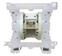 Diaphragm Pump, Efficiency Diaphragm Pump Valve Body Heat Resistance for Liquid Pumping Peanut Butter, Chocolate,Pigments Ect. 4mm Diameter