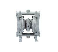 Diaphragm Pump, Engineering Plastic Pneumatic Diaphragm Pump Acid and Alkali Resistant Industrial Wastewater Treatment Vacuum Chemical Feed High Pressure(F46,Aluminum Alloy)