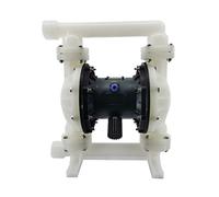 Diaphragm Pump, Pneumatic Air Operated Double Diaphragm Pump 1/2" 19 L/min for Chemical Industrial Water Treatment