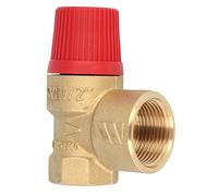 Diaphragm safety valve for closed heating systems, 2.5 bar, up to 50 kW, E 1/2" - A 3/4"