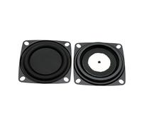 Diaphragm Set with a Square Four-Hole Mounting Frame | Square Frame with Corner Mounting Points, Centered Circular Form, Clear Orientation for a Suitable Project