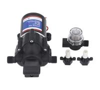 Diaphragm Water Pump 45PSI 2.9GPM Electric Self Priming Portable Mini Pressure Booster Pump for RV Marine Yacht Household Water Supply 12.7mm Outlet Size (12V)