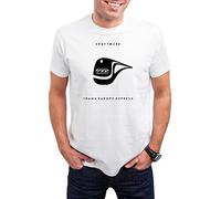 diari Kraftwerk Trans Europe Express Train 1976 Album Cover T-Shirt White M