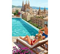 Diario Atardecer en el Rooftop: Sueños, viajes y momentos de lujo compartidos