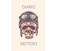 Diario motero: Es un cuaderno para llevar un registro y un seguimiento de todas sus rutas en moto - Formato 16 x 23cm con 102 páginas - Regalo original para los amantes de las motos