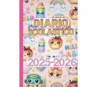 Diario Scolastico 2025/2026: Per bambine ADHD e DSA: stimola autonomia, organizzazione e attenzione con un approccio visivo e colorato