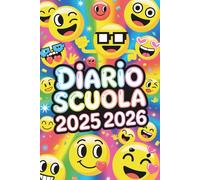 Diario Scuola 2025 2026: Diario Giornaliero Carino e Motivazionale per Ragazze delle Medie e Superiori