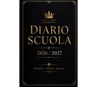 Diario Scuola 2026-2027: Agenda Scolastica Settimanale per Studenti e Ragazzi | Planner per Compiti, Orario delle Lezioni, Obiettivi, Attività e Note | Formato A5