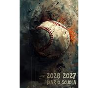 Diario Scuola 2026/2027: Pianificatore annuale mensile, con un tocco professionale che offre pagine per organizzare il tempo, annotare i compiti giornalieri e altro ancora.