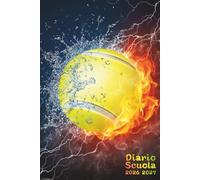 Diario Scuola 2026 2027 Tennis: Agenda Scolastica Con Programmi Personalizzati, Orari , Elementari, Media, Superiori, Da settembre 2026 ad agosto 2027, A5