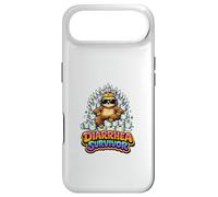 Diarrhea Survivor Funny Sloth Toilet Paper Throne Humor Case for iPhone Air