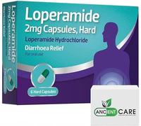 Diarrhoea Relief 2mg Capsules Tablets (6 x 10-60 Count) - Fast-Acting Anti-Diarrhoea Treatment - IBS Relief, Stomach Upset, Travel Diarrhoea Medicine