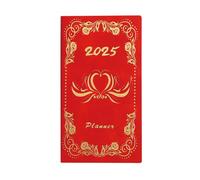 Diary 2025,2025 Planner | Portable Books Agenda Plan - Writing Book, Academic Weekly & Monthly, Day Planner for Women & Men