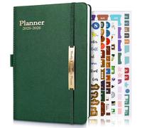 Diary 2026-2027, Planner 18 Month Mid Year Diary From Jan. 2026 to Mid Year Jun.2027, A5 Premium Thicker Paper with Pen Holder, Inner Pocket