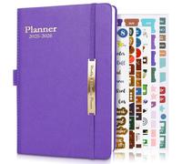 Diary 2026-2027, Planner 18 Month Mid Year Diary From Jan. 2026 to Mid Year Jun.2027, A5 Premium Thicker Paper with Pen Holder, Inner Pocket