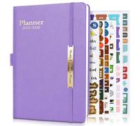 Diary 2026-2027, Planner 18 Month Mid Year Diary From Jan. 2026 to Mid Year Jun.2027, A5 Premium Thicker Paper with Pen Holder, Inner Pocket