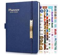 Diary 2026-2027, Planner 18 Month Mid Year Diary From Jan. 2026 to Mid Year Jun.2027, A5 Premium Thicker Paper with Pen Holder, Inner Pocket