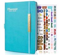 Diary 2026-2027, Planner 18 Month Mid Year Diary From Jan. 2026 to Mid Year Jun.2027, A5 Premium Thicker Paper with Pen Holder, Inner Pocket
