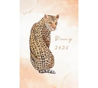 Diary 2026 - A5 Weekly Planner - Leopard - Wildlife-Themed Journal - Week-to-view