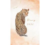 Diary 2026 - A5 Weekly Planner - Leopard - Wildlife-Themed Journal - Week-to-view