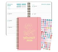 Diary 2026,Business 2026 Diary A5 Page a Day from January 2026 to December 2026,Executive Organizer Journal Planner, Academic Diary 2026