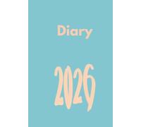 Diary 2026: Practical helper for everyday use, 160 lines pages