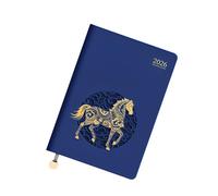 Diary 2026 Week, Weekly & Monthly Full Year Planner, Luxury Diary 2026 & Notebook In One! 2026 Week To View, Week To View For Study Plan, Work Schedule Record And Daily Life (Deep Blue)