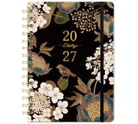 Diary 2027 A5 Week to View - Elegant Gilded Hardcover