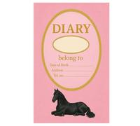 Diary-Friesian Dreams pink: A pink Journal for Horse lovers of all ages