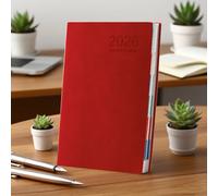 Diary Notebook, Work 2026 | A5 with Complete Daily Agenda 12 Months for School, University, Work Travel