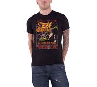 Diary of a Madman Tour 1982 T Shirt Ozzy Osbourne Black L
