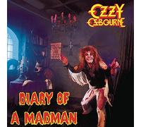 Diary Of A Madman - OZZY OSBOURNE - Red & Black Swirl Coloured Vinyl