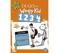 Diary Of A Wimpy Kid 1-4 Collection (PG) 4 Disc