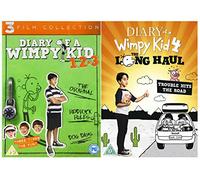 Diary Of A Wimpy Kid 1-4 Complete DVD Collection - Diary Of A Wimpy Kid 1 / Diary of a Wimpy Kid 2: Rodrick Rules / Diary of a Wimpy Kid: Dog Days / Diary Of A Wimpy Kid 4: The Long Haul + Extras