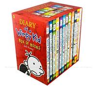 Diary of a Wimpy Kid 12 Books Complete Collection Set New(Diary Of a Wimpy Kid,Rodrick Rules,The Last Straw,Dog Days,The Ugly Truth,Cabin Fever,The Third Wheel,Hard Luck,The Long Haul,Old School..etc