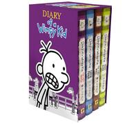 Diary of a Wimpy Kid Box of Books 5-8: Ugly Truth, Cabin Fever, the Third Wheel, Hard Luck
