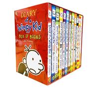 Diary of a Wimpy Kid by Jeff Kinney - 12 Books Collection Set
