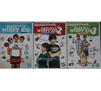 DIARY OF A WIMPY KID DVD COLLECTION part 1 + 2 rodrick rules + 3 dog days