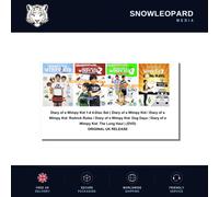 Diary Of A Wimpy Kid 1, 2, 3 & 4 [DVD]