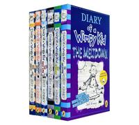 Diary of a Wimpy Kid Series Collection 6 Books Set (Books 12-17) By Jeff Kinney (The Getaway, The Meltdown, Wrecking Ball, The Deep End, Big Shot, Diper Overlode)
