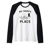 Diary of a Wimpy Kid The Last Straw My Happy Place Raglan Baseball Tee