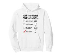 Diary of a Wimpy Kid The Last Straw Survive Middle School Pullover Hoodie