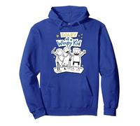 Diary of a Wimpy Kid Wimpy Kid Group Pullover Hoodie, Adult Unisex, Royal Blue, XX-Large