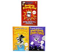 Diary of an Awesome Friendly Kid Collection 3 Book Set By Jeff Kinney